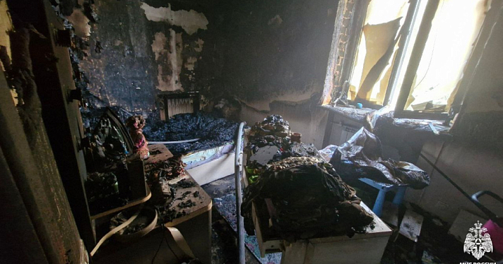 В Ярославле из-за пожара эвакуировали трёхэтажку