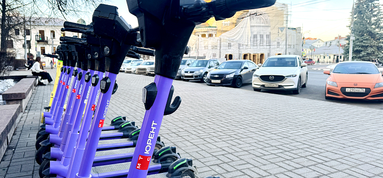 В этом сезоне прокат самокатов Юрент в Ярославле сделали доступным даже без интернета_313352
