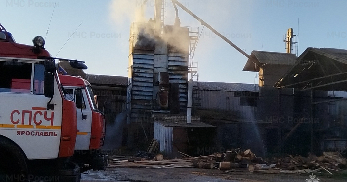 В Ярославском округе сгорело 15 тонн овса