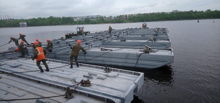 На время ремонта моста через Солоницу в Ярославской области будет работать понтонная переправа_158108