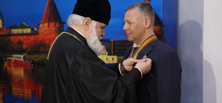 Михаила Евраева в преддверии юбилея за вклад в развитие ярославской земли наградили орденом Святого благоверного князя Даниила Московского