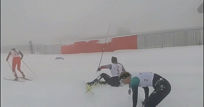 Спортсменки из Ярославля пострадали в массовом завале лыжниц в Сочи