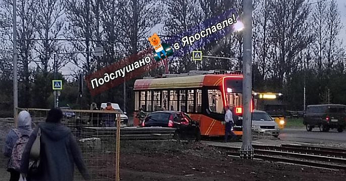 В Ярославле успели побить два новых «ЯТрамвая»