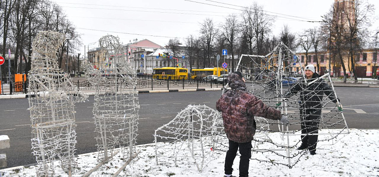 В Ярославле установят более 50 новогодних ёлок_285827