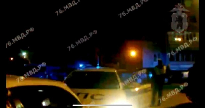 В Заволжском районе мужчина устроил ночную погоню и массовое ДТП: видео