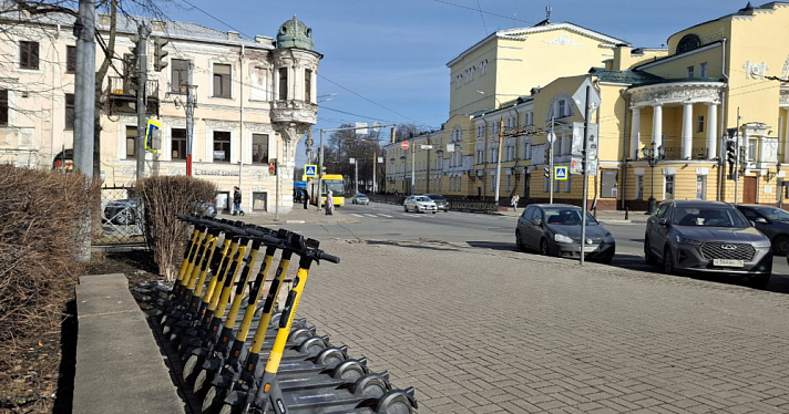 В Ярославле стартовал сезон самокатов