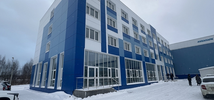 К ярославскому аквапарку пристроили спортивно-тренировочный комплекс