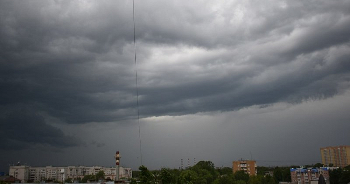 Погода в Ярославле: 6 августа ожидаются дожди и грозы