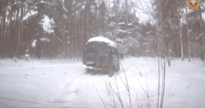 В Ярославле водитель без прав пытался удрать от полиции через заволжский лес