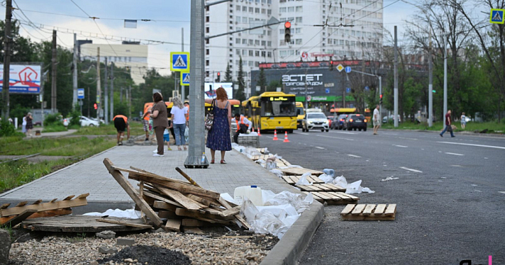Ремонт проспекта Октября в Ярославле не успеют закончить в срок