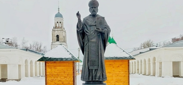 В Ярославской области появился памятник Николаю Чудотворцу