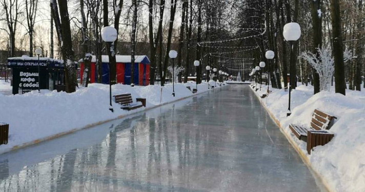 В Ярославле под конец зимы открыли ещё один каток