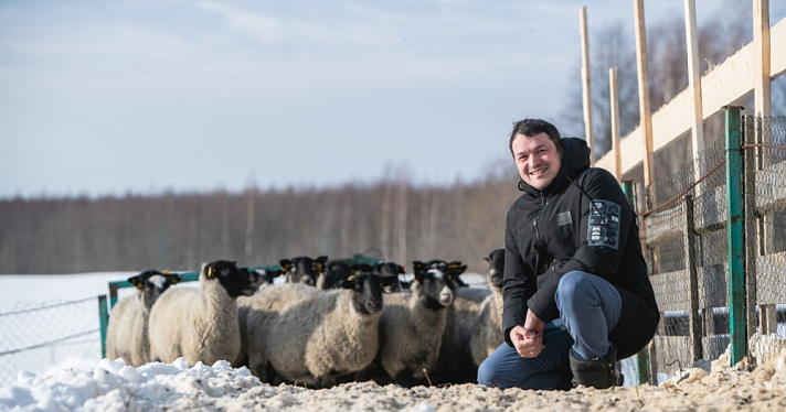 Ярославский фермер рассказал об овцеводстве в эфире федерального радио 