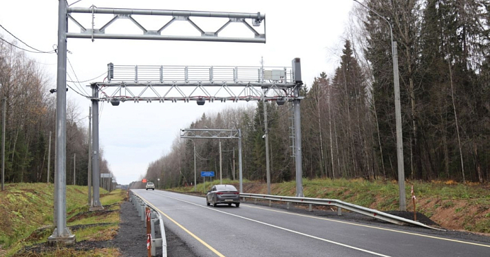 На трассе в Первомайском округе заработал новый пункт весогабаритного контроля