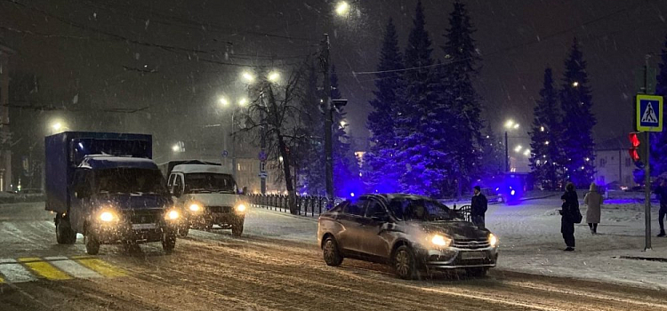 В Ярославле пробки в восемь баллов