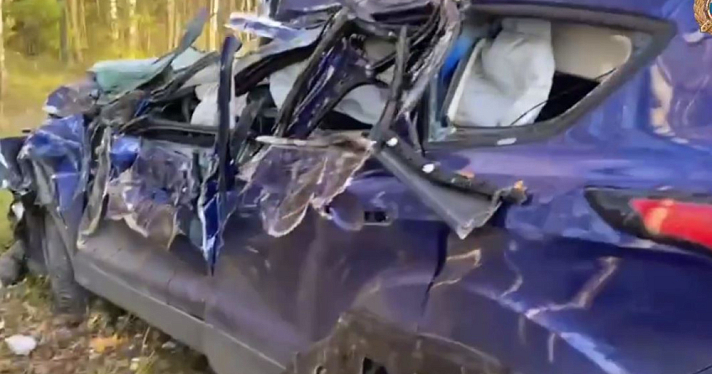 Машину сплющило от удара: в Мышкинском районе произошло смертельное ДТП