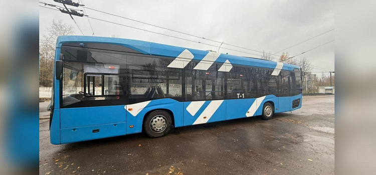 В Ярославль поступил первый троллейбус с автономным ходом_305549
