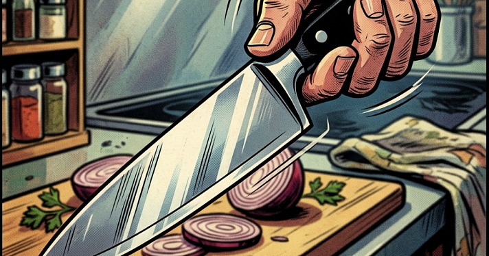 В Ярославской области мужчина хотел «припугнуть» соседку ножом