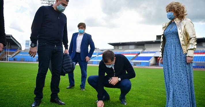 После отмены кубкового матча мэр Волков лично проверил готовность стадиона «Шинник»