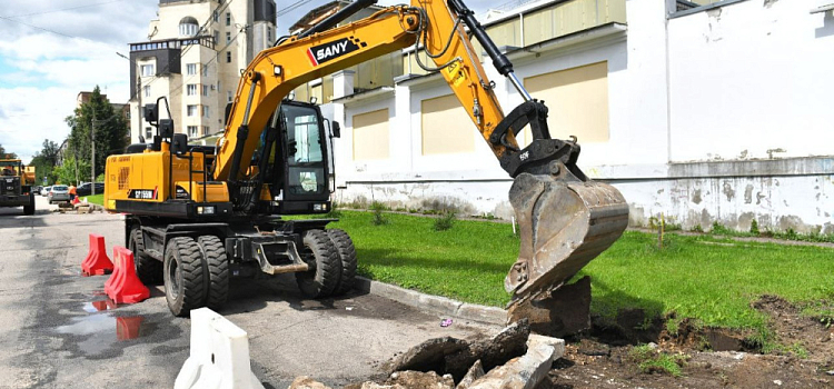 В Ярославле начался ремонт улицы Рыбинской