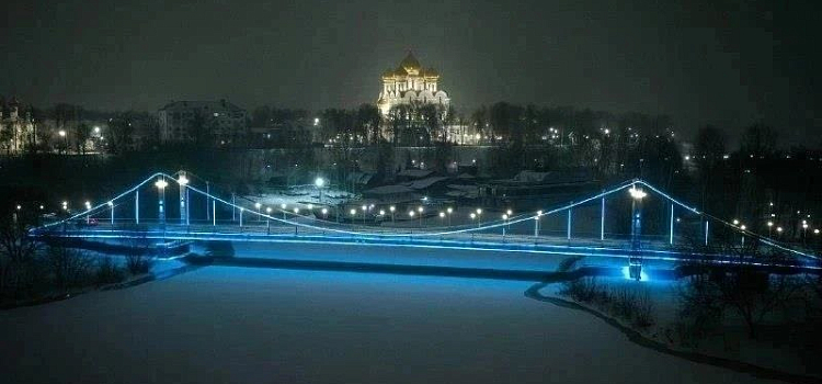 В Ярославле летом начнут показывать свето-музыкальные шоу на Даманском мосту