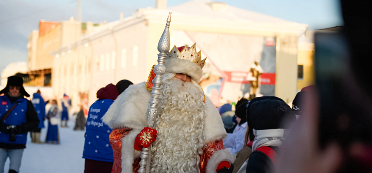 Праздник продолжается: в Ярославле побывал поезд Деда Мороза_261547