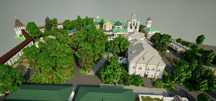В компьютерной игре Minecraft построили Ярославский музей-заповедник_306297