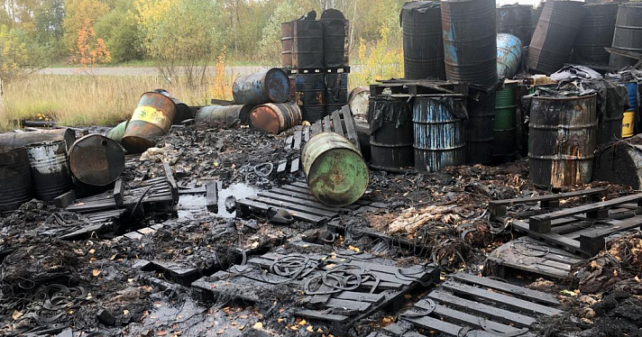 Росприроднадзор выяснил, что содержание токсичных веществ на свалке под Ярославлем превышено в 112 раз_222647