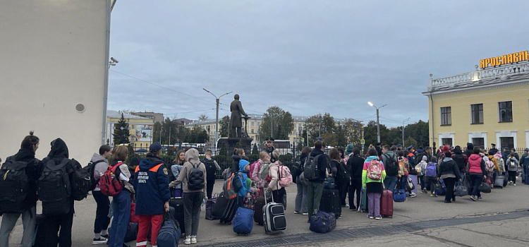 Ярославская область приняла еще сто детей из Луганска