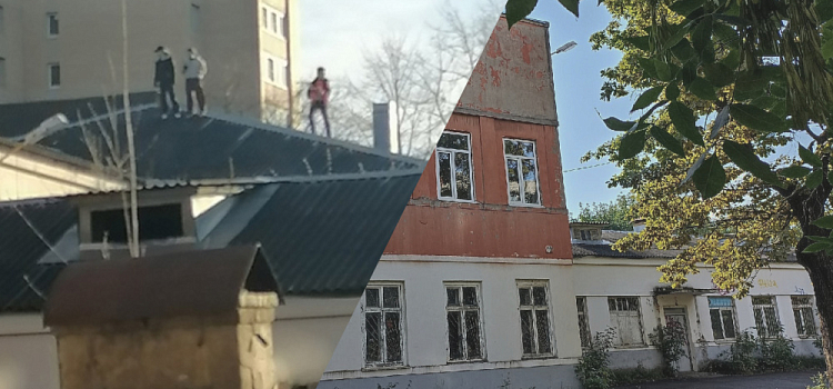 Прыгают по крыше и бьют стекла: жители Ярославля жалуются, что заброшенная больница стала точкой притяжения подростков и маргиналов