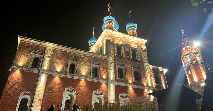 В Ярославской области архитектурной подсветкой украсили ещё пять храмов