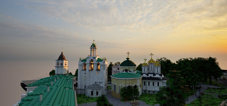 В компьютерной игре Minecraft построили Ярославский музей-заповедник_306295