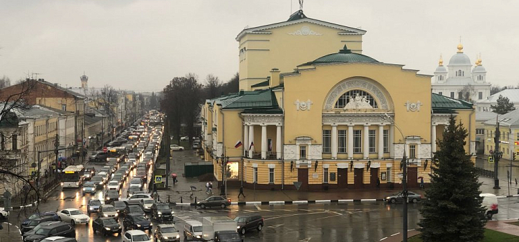 В Ярославле девятибалльные пробки: где затруднено движение