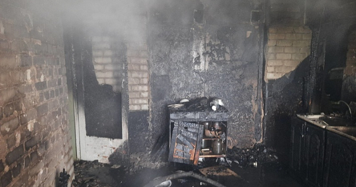 В пожаре в Рыбинске погиб мужчина_216633