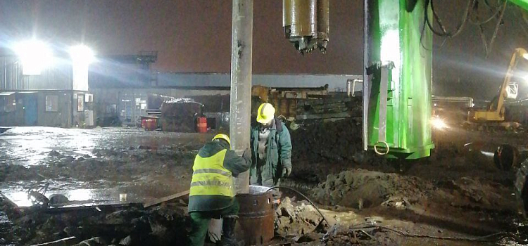 В Ярославле забили первые сваи третьего моста через Волгу_307137