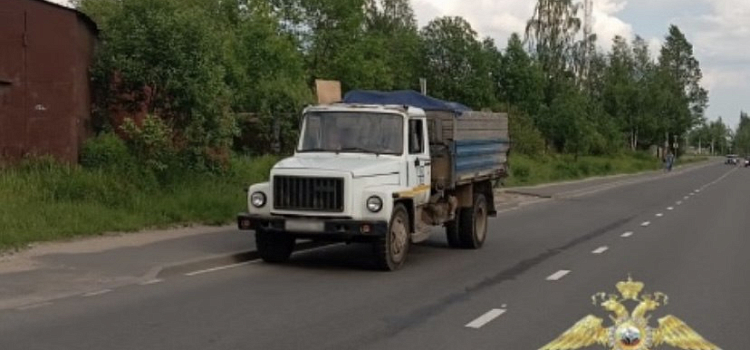 В Ярославской области девушку придавило грузом, выпавшим из кузова грузовика_274770