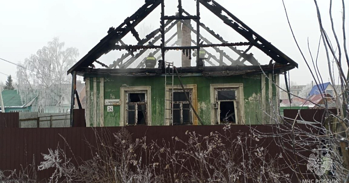 В Ярославской области при пожаре погибла женщина