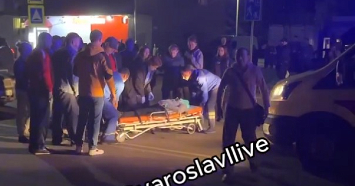 В Ярославле пожилой водитель на иномарке сбил женщину-пешехода