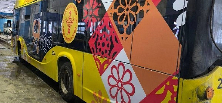 Масленичный троллейбус будет работать в Ярославле всю праздничную неделю