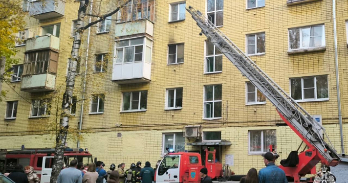 В Ярославле пожарные спасли семь человек