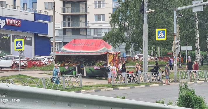 В Ярославле могут пересмотреть список разрешённых мест для летних торговых палаток
