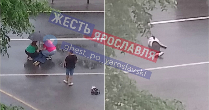 В Дзержинском районе Ярославля на проспекте сбили женщину
