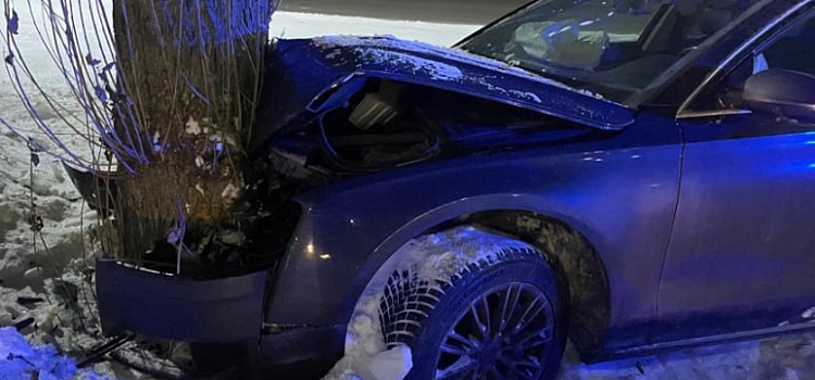 После столкновения отбросило прямиком в дерево: в Ярославле в ДТП пострадали молодая женщина и подросток_261906
