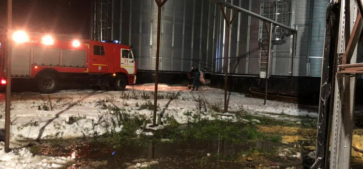 В Ярославской области сгорела одна тонна зерна кукурузы