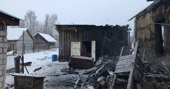 В Ярославской области при пожаре погибла женщина_259047