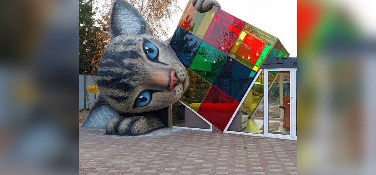 Ярославский арт-художник рассказал о росписи уникального 3D-объекта