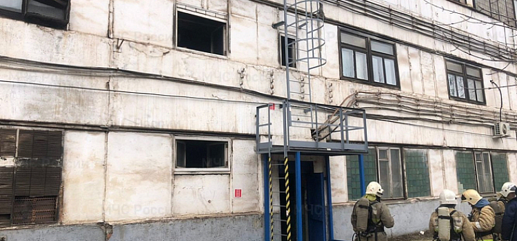 На Ярославском моторном заводе горел коллектор