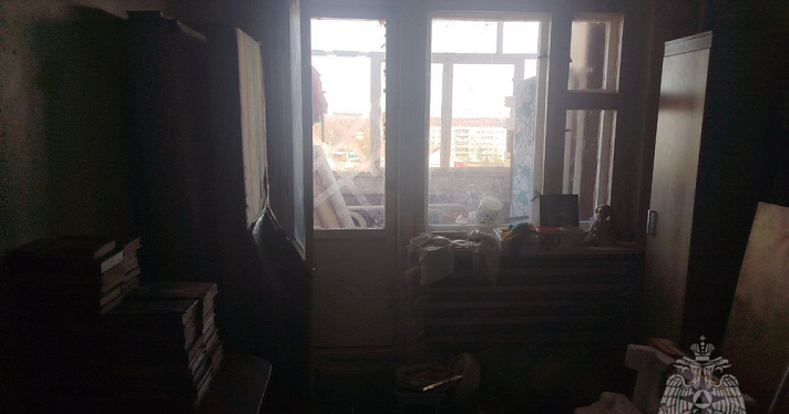 В посёлке Ярославской области при пожаре погиб мужчина