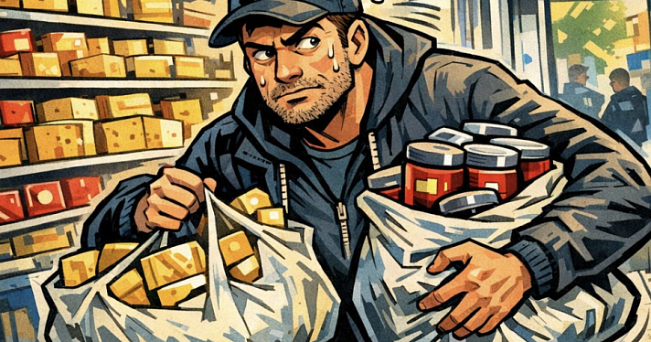 В центре Ярославля появился сырно-кофейный вор