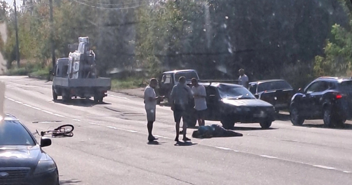 В Ярославской области в ДТП пострадала велосипедистка
